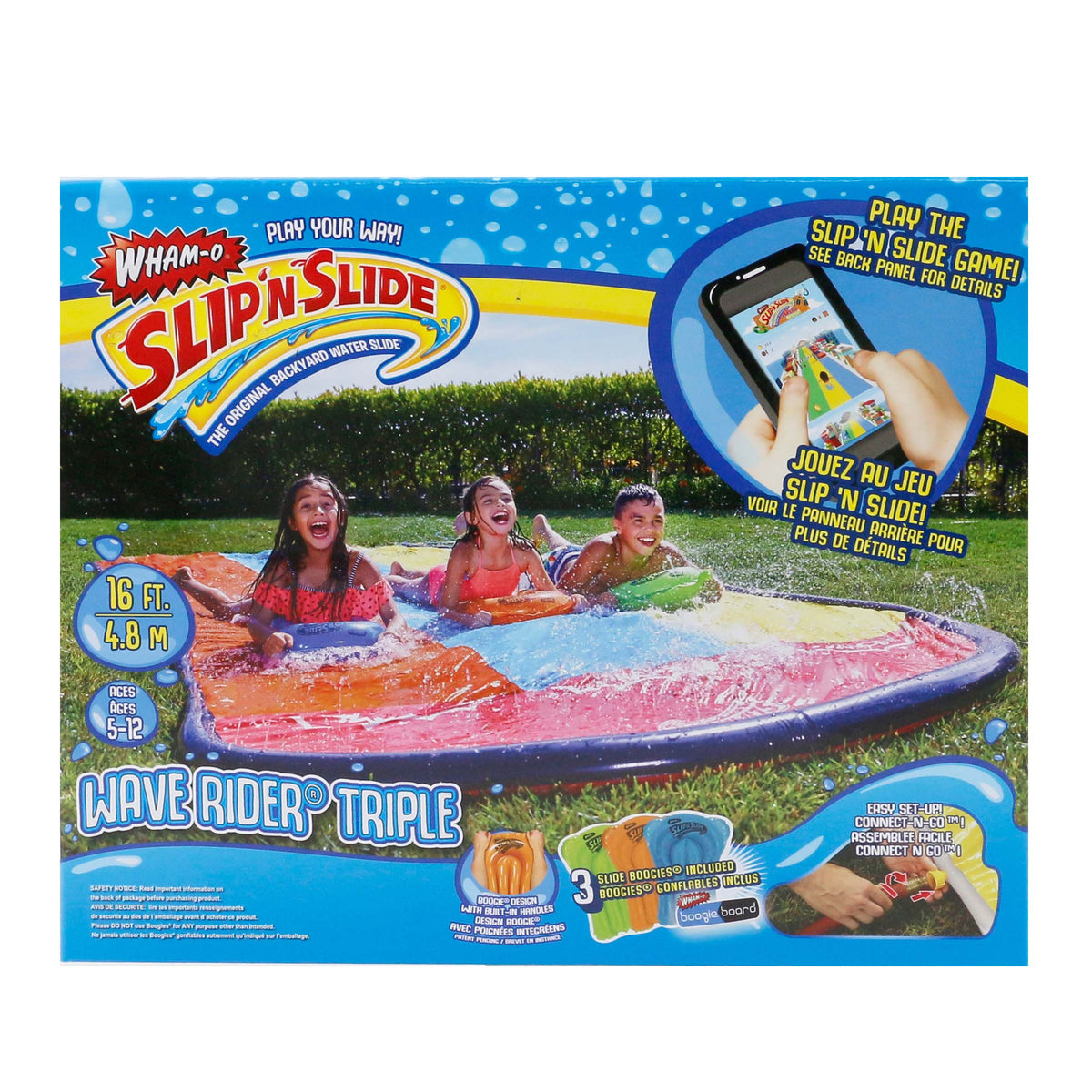 Triple Racer fashion Water Slide