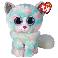 Ty Beanie Boo Medium - Opal Pastel Cat