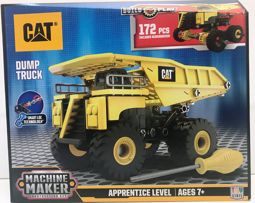 CAT APPRENTICE MACHINE MAKER DUMP TRUCK WITH SCREWDRIVER