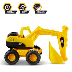 CAT TOUGH MACHINES 10INCH(25CM) CONSTRUCTION FLEET EXCAVATOR