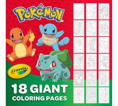 Crayola Giant Coloring Pages Pokemon