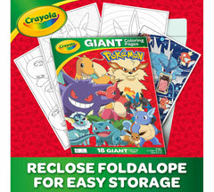 Crayola Giant Coloring Pages Pokemon