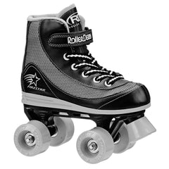 ROLLER DERBY FIRESTAR BLACK/GREY SKATES SIZE 1