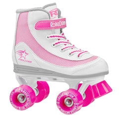 Roller Derby Firestar White/Pink Skates Size 3