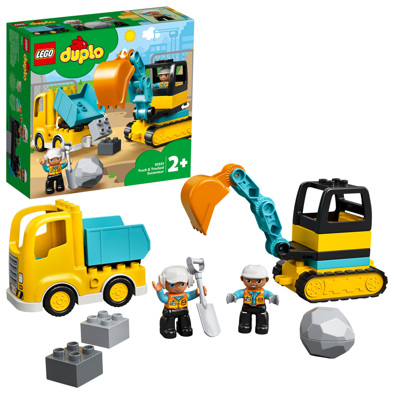 LEGO 10931 Duplo Construction Truck & Tracked Excavator