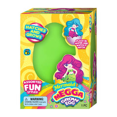 UNICORN OR MERMAID MEGA GROW EGG ASSORTED STYLES