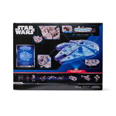 Star Wars Micro Galaxy Squadron 9 Inch Feature Vehicle & Figure #0022 Millennium Falcon