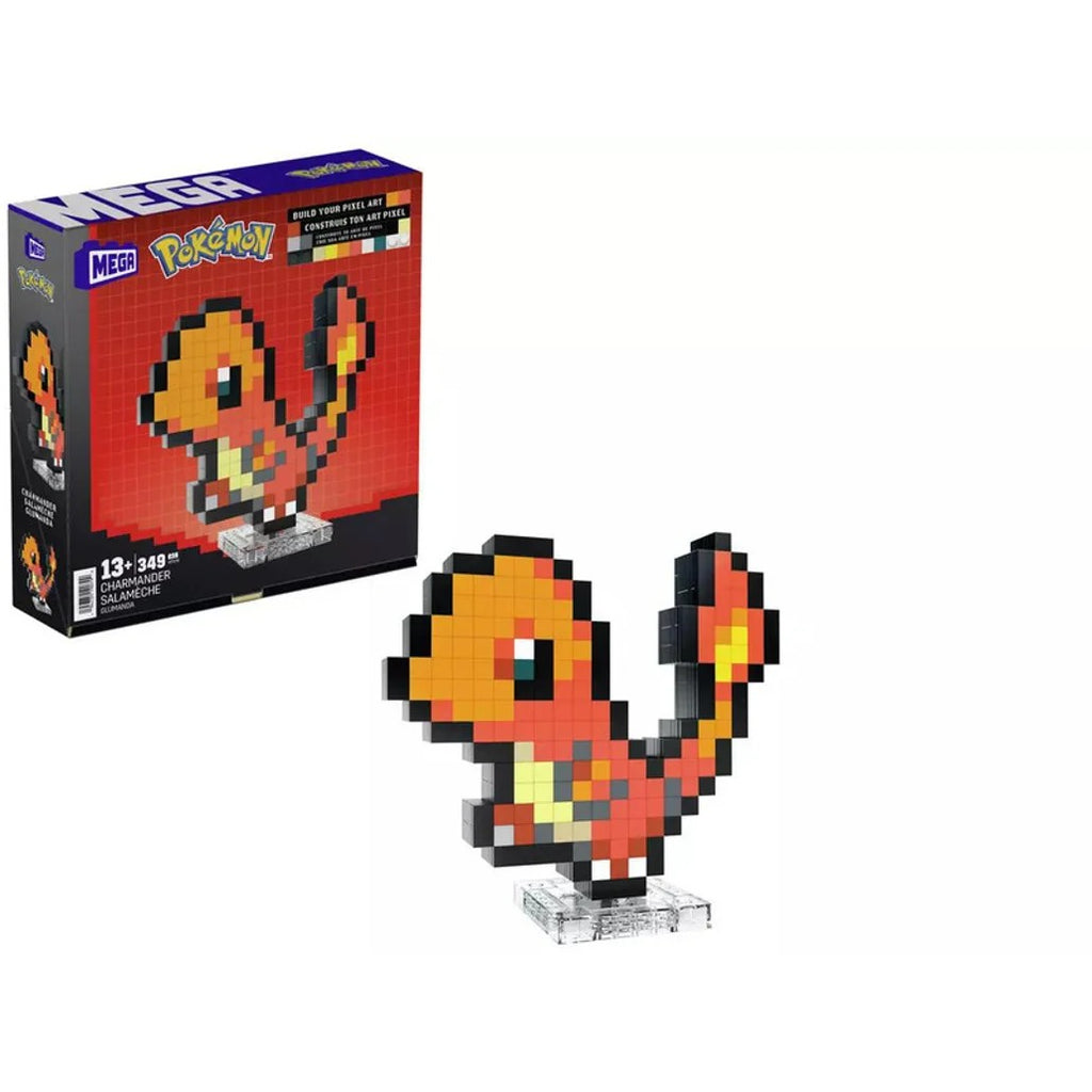 MEGA Pokémon - Charmander Pixel Art