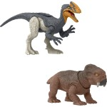 Jurassic World Pack Dino Guanlong Vs. Lystrosaurus