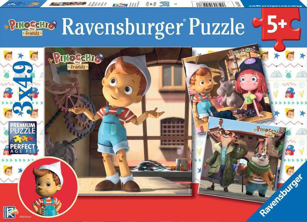 Ravensburger Pinocchio 3x49 Piece