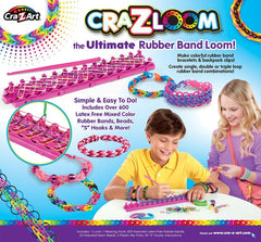 Cra-Z-Art Cra-Z-Loom The Ultimate Rubber Band Loom Neon Rubber Bands