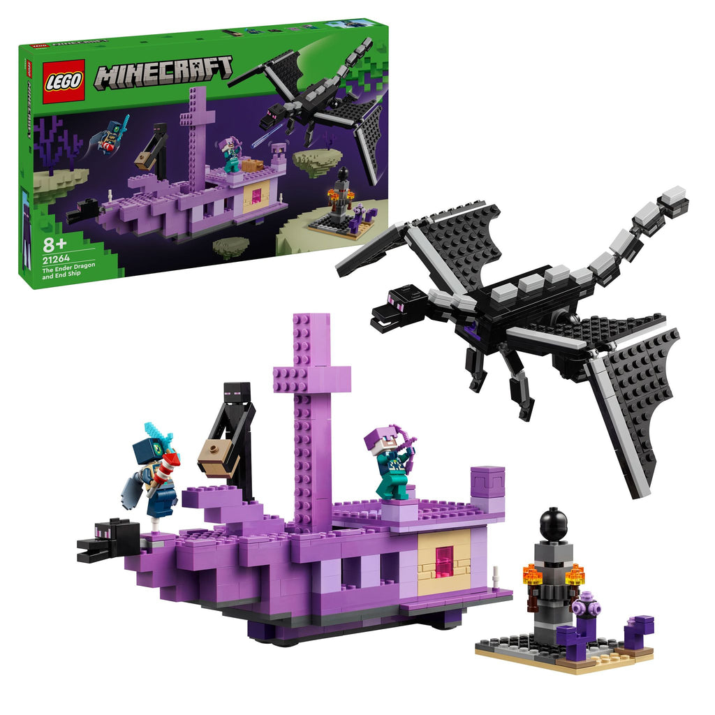 LEGO 21264 Minecraft The Ender Dragon And End Ship