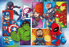 Clementoni 24 Piece Maxi Marvel Super Hero Adventures SupeRColor Puzzle