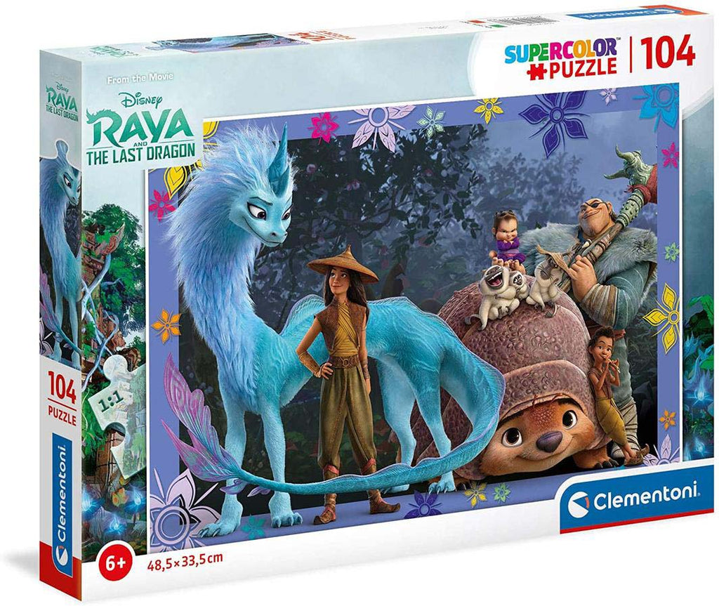 Clementoni 104 Piece Disney Raya And The Last Dragon SupeRColor Puzzle