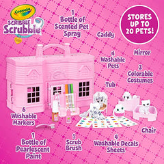 Crayola Scribble Scrubbie Pets Super Salon Playset