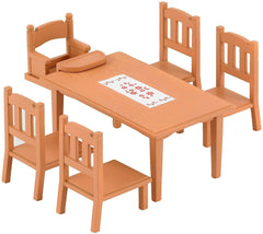 Sylvanian Families Family Table And Chairs Accessories Set