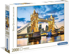 Clementoni Tower Bridge At Dusk 2000 Piece Puzzle