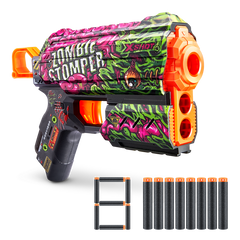 ZURU X Shot Skins Flux Blaster Zombie Stomper