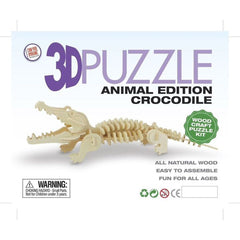 3D Wooden Puzzle Animals Assorted Styles