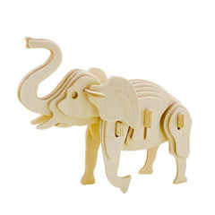 3D Wooden Puzzle Animals Assorted Styles