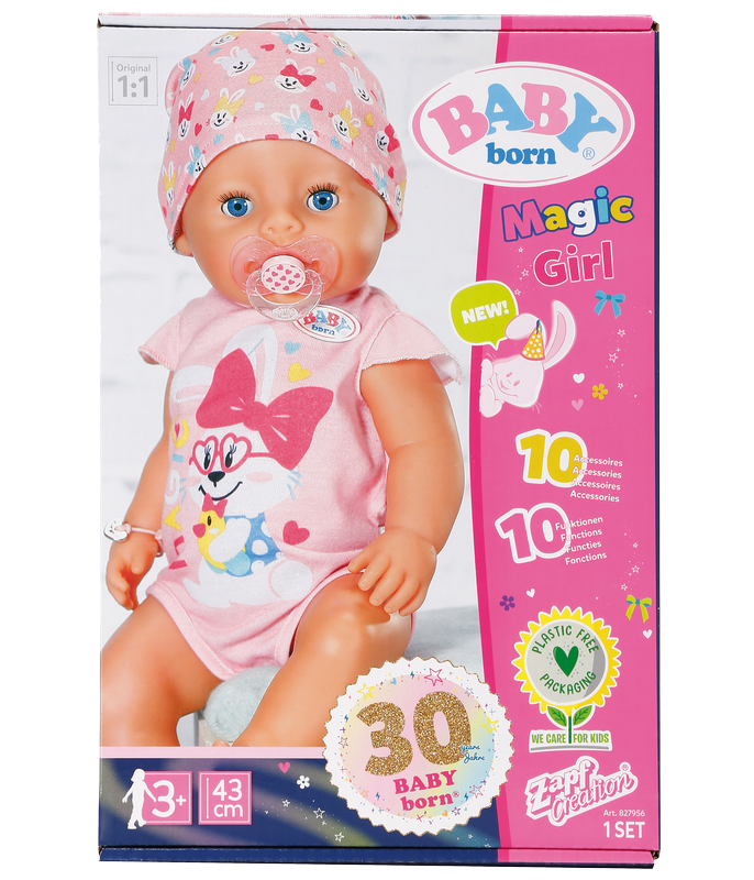 Baby Born 43cm Magic Girl Doll