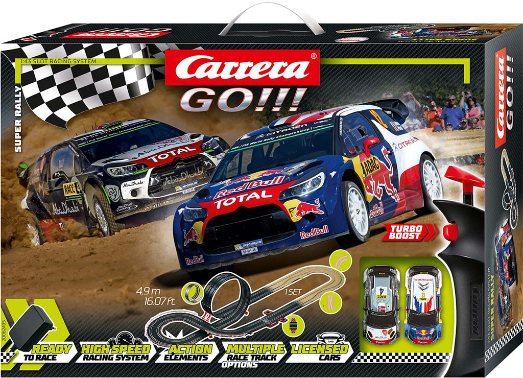 Carrera Go Super Rally Slot Car Set Toyworld NZ