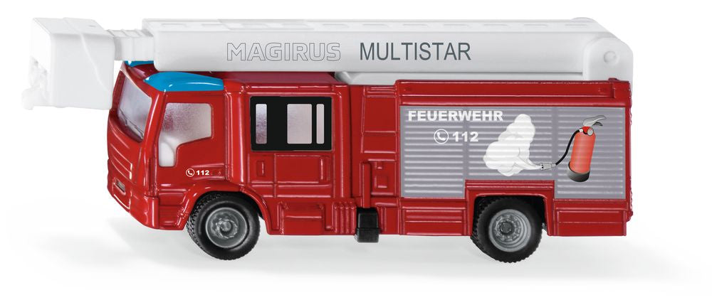 SIKU 1749 1:87 MAGRIUS MULTISTAR FIRE TRUCK WITH TELESCOPIC MAST