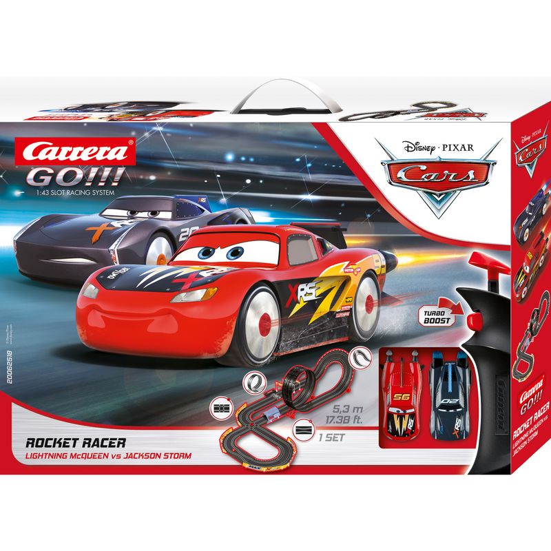 Carrera Go!!! Disney Cars Rocket Racer Slot Car Set