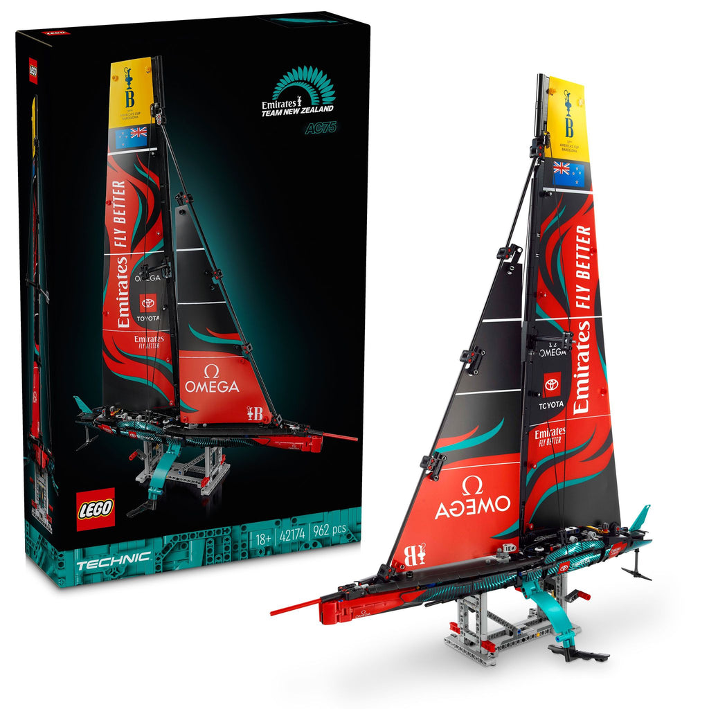 LEGO 42174 Technic Emirates Team New Zealand AC75 Yacht Toyworld NZ