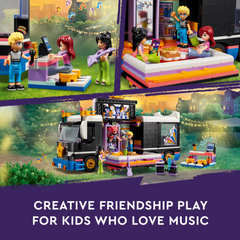 LEGO 42619 Friends Pop Star Music Tour Bus