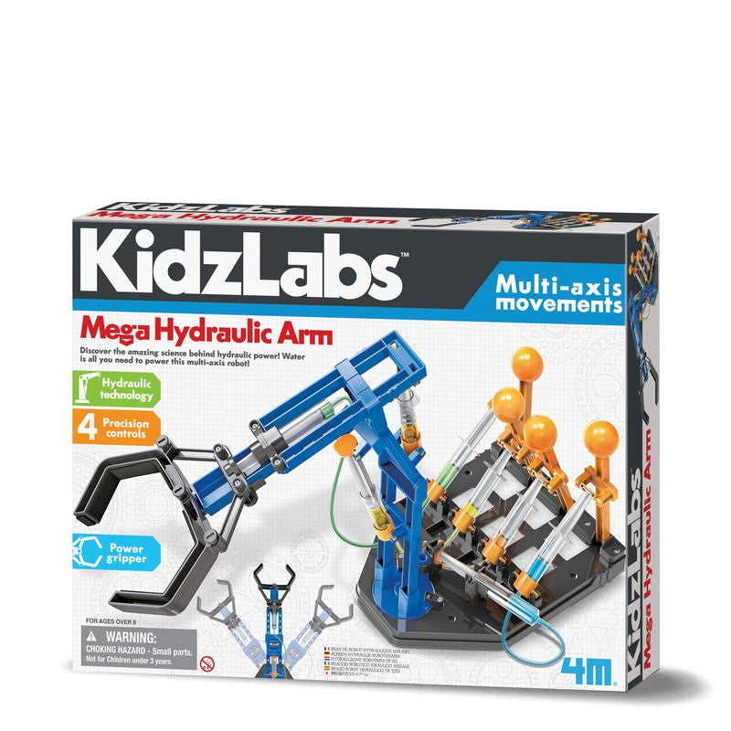 4M Kidz Labs Mega Hydraulic Arm