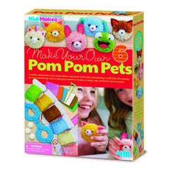 4M Kidz Maker Make Your Own Pom Pom Pets