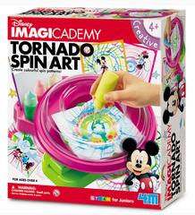 4M Disney Imagicademy Tornado Spin Art