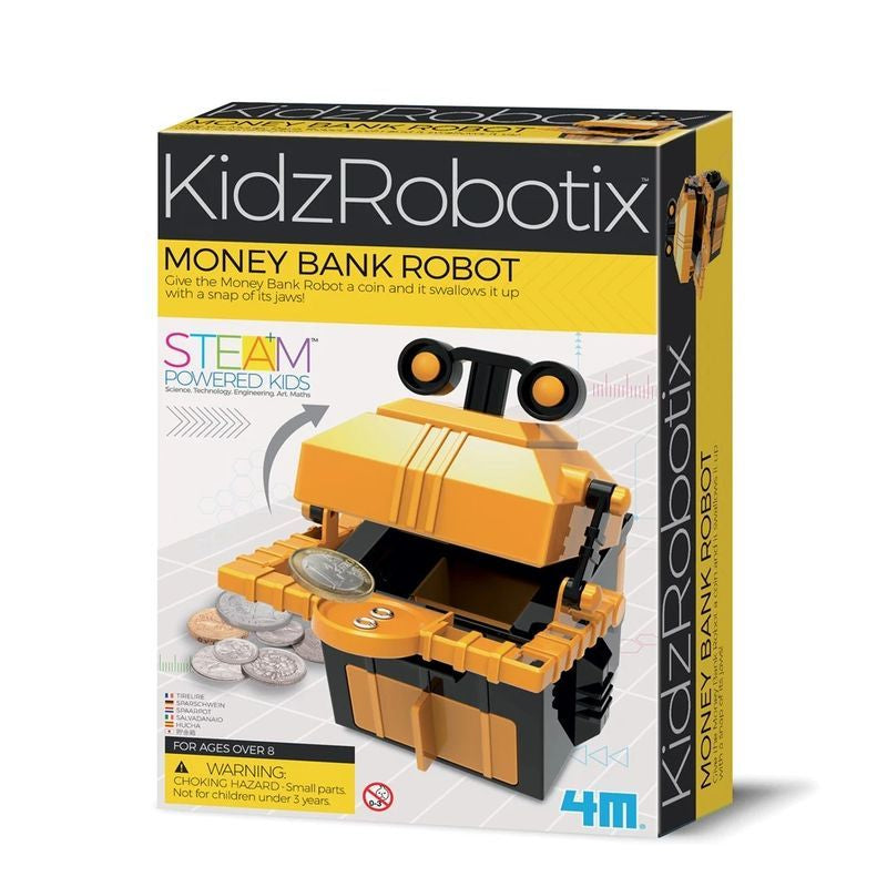 4M Steam Kidz Robotix Money Bank Robot