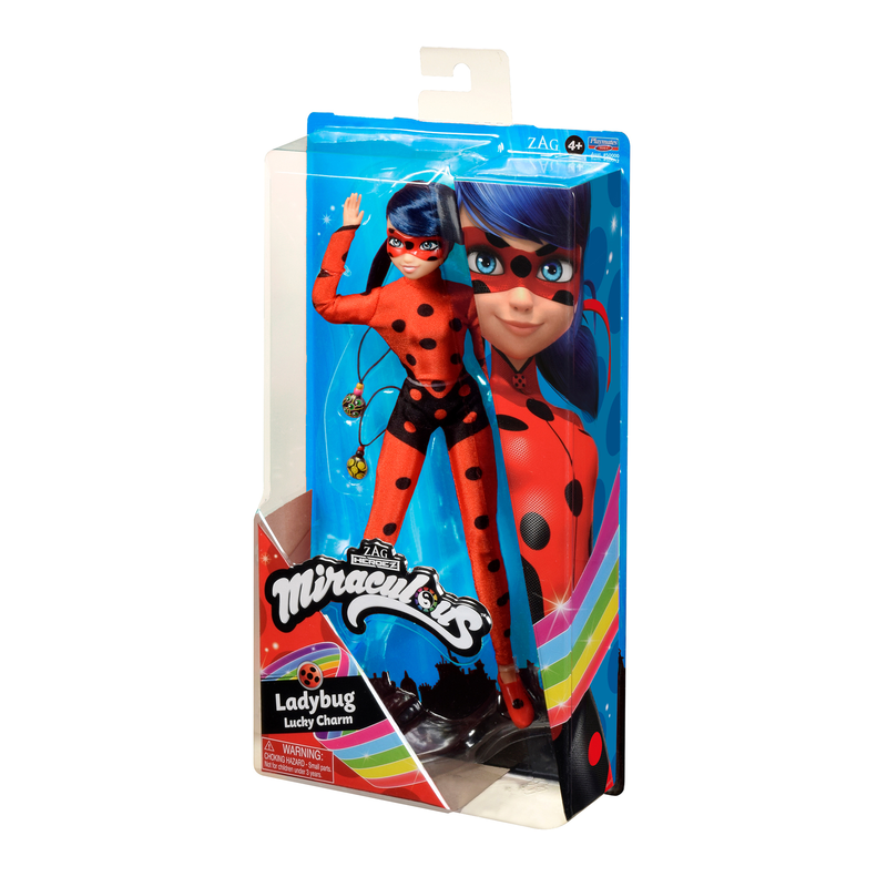 Miraculous Core Fashion Doll Ladybug Lucky Charm