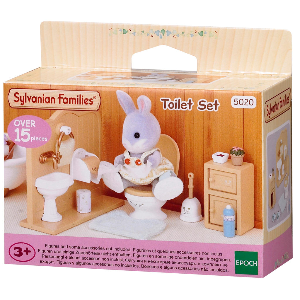 Sylvanian Families Toilet Accessories Set