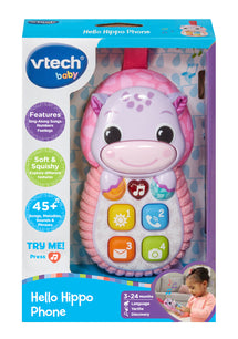 VTech Hello Hippo Phone - Pink