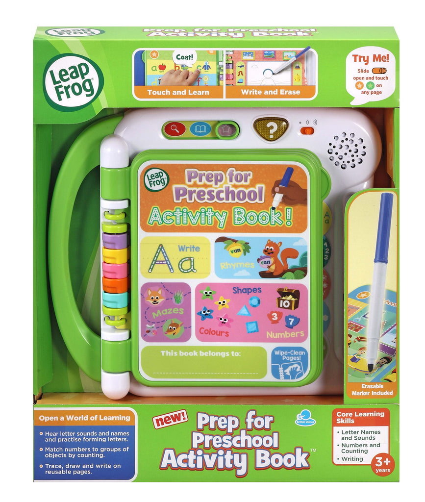 Leapfrog Prep For Preschool Activity Book