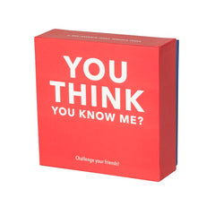 YOU THINK YOU KNOW ME? GAME