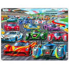 Larsen Racing Cars Frame Tray Puzzle