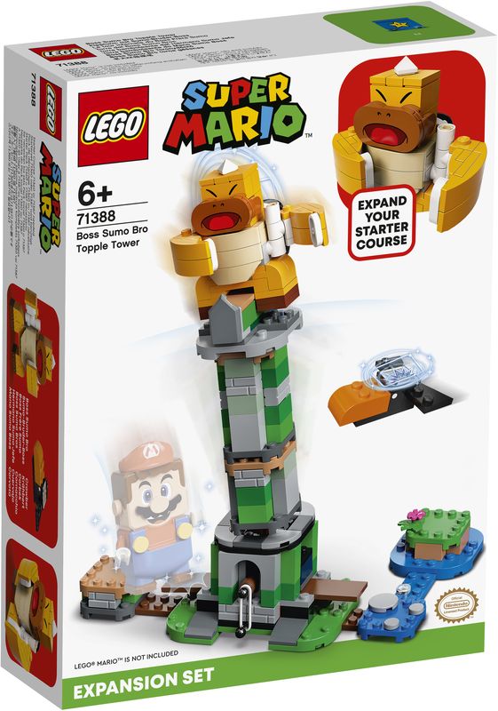 LEGO 71388 Super Mario Boss Sumo Bro Topple Tower Expansion Set