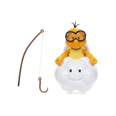 Super Mario 10cm Figure Lakitu With Fishing Pole