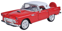 Motor Max 1:24 Timeless Legends Die-Cast Vehicle 1956 Ford Thunderbird Hardtop Red