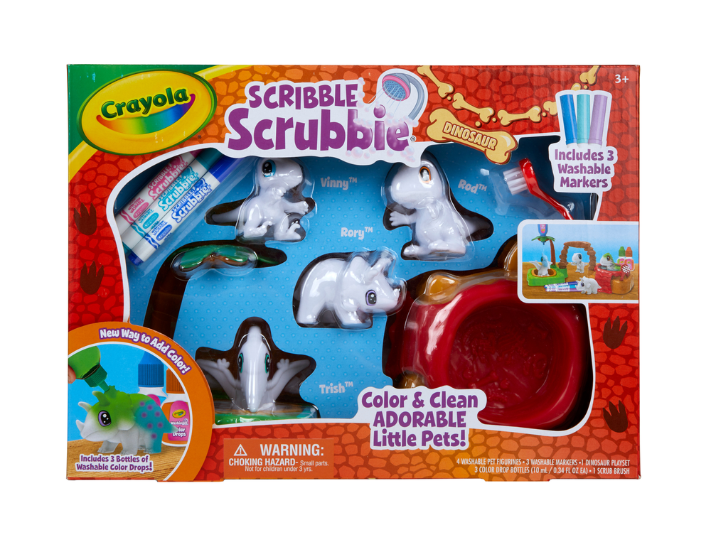 Crayola Scribble Scrubbie Pets Dinosaur Island