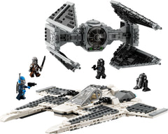 LEGO 75348 Star Wars Mandalorian Fang Fighter Vs Tie Interceptor