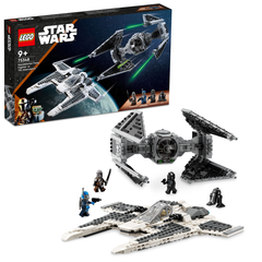 LEGO 75348 Star Wars Mandalorian Fang Fighter Vs Tie Interceptor