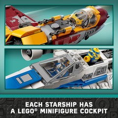 LEGO 75364 Star Wars New Republic E-Wing Vs. Shin Hatis Starfighter