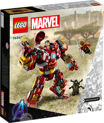 LEGO 76247 Super Heroes Marvel Avengers The Hulkbuster: The Battle Of Wakanda