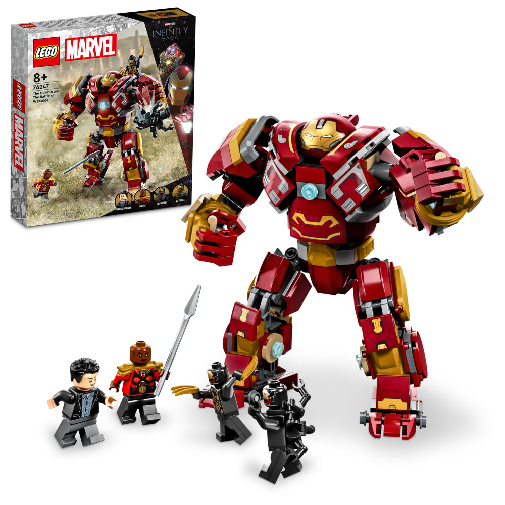 LEGO 76247 Super Heroes Marvel Avengers The Hulkbuster: The Battle Of Wakanda