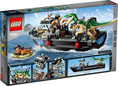 LEGO 76942 Jurassic World Baryonyx Dinosaur Boat Excape